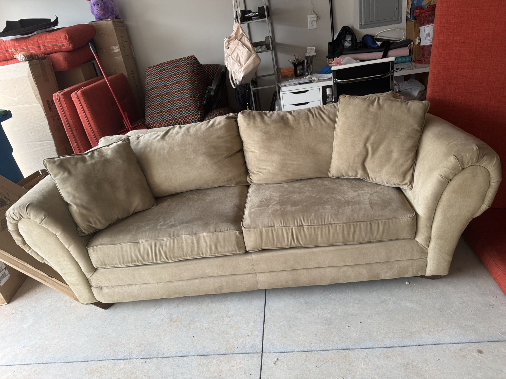 Beige Couch