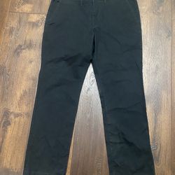 Men’s Black Chino Pants Size 36x32 By Good Fellow #3