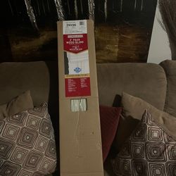 Heavy-Duty Lotus Windoware Cordless 2” Faux Wood Blinds – 39”x96” Alabaster Beige – New Open Box