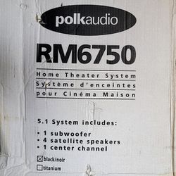 Polk Audio RM 6750 - Home Theater Speaker System 