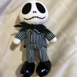 Jack Skellington NuiMos Disney Plush, Nightmare Before Christmas Rare