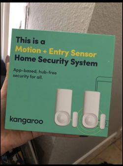Home security motion and entry sensor