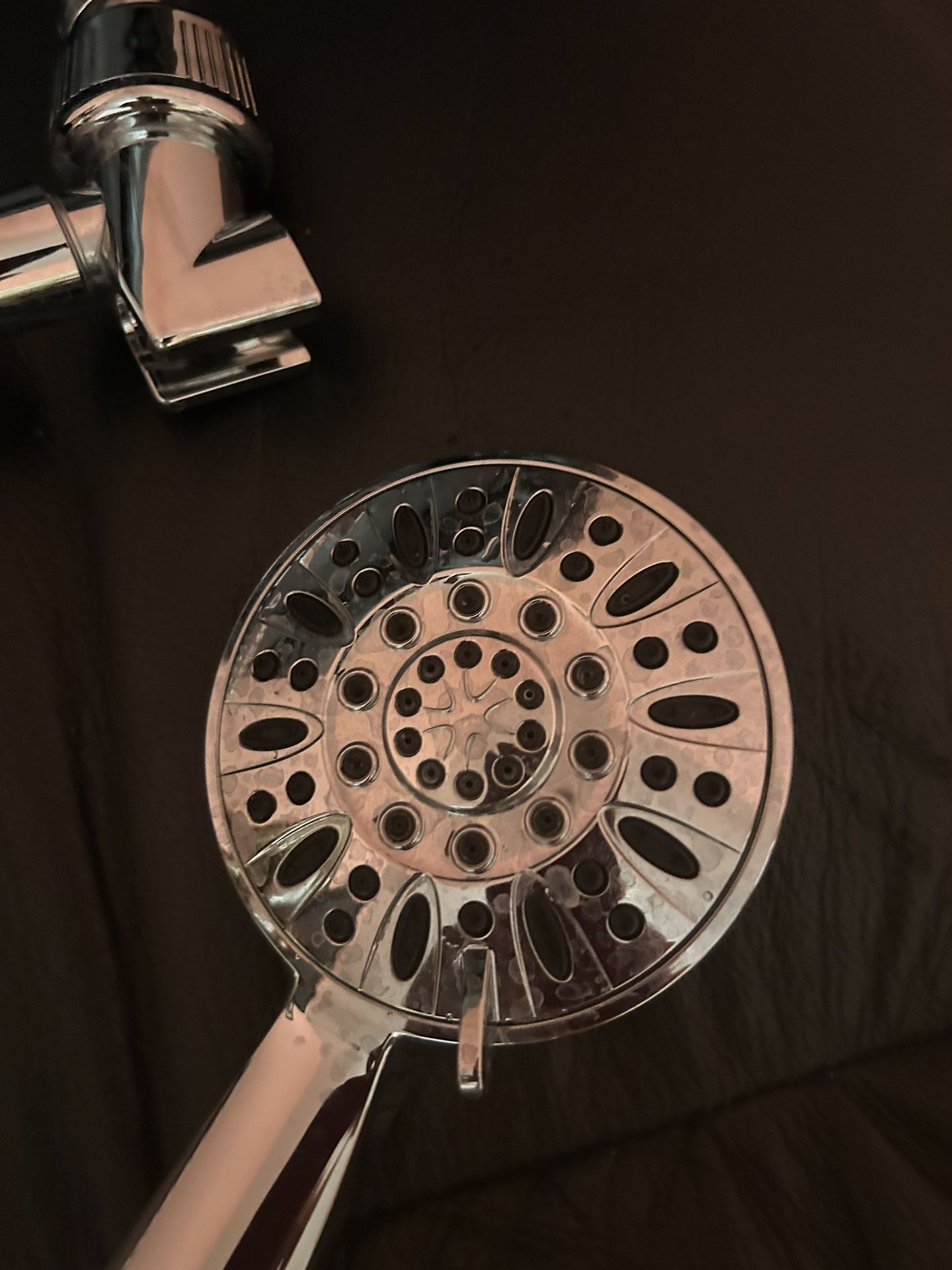 Oakbrook Collection Chrome PVC 3 Settings Handheld Showerhead