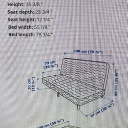 Convertible Sofa To A Bed 