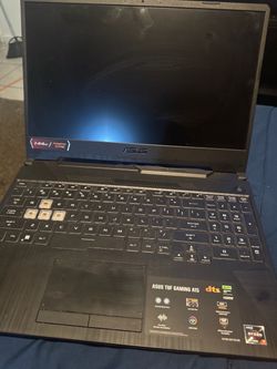 ASUS TUF Gaming A15 gaming laptop featuring a 144Hz