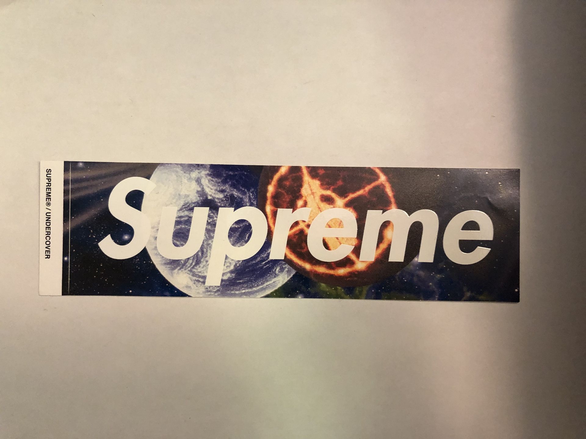 Supreme Public Enemy Box Logo Sticker