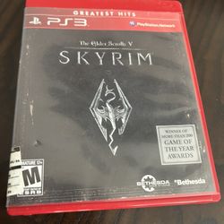 Elder Scrolls V Skyrim PS3 Playstation 3 Greatest Hits - Complete CIB 