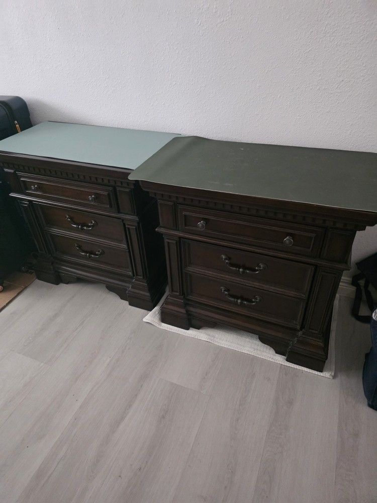 Bedside Table 2ps 17x30x30