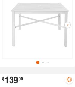 42 in Outdoor Patio Dining Table