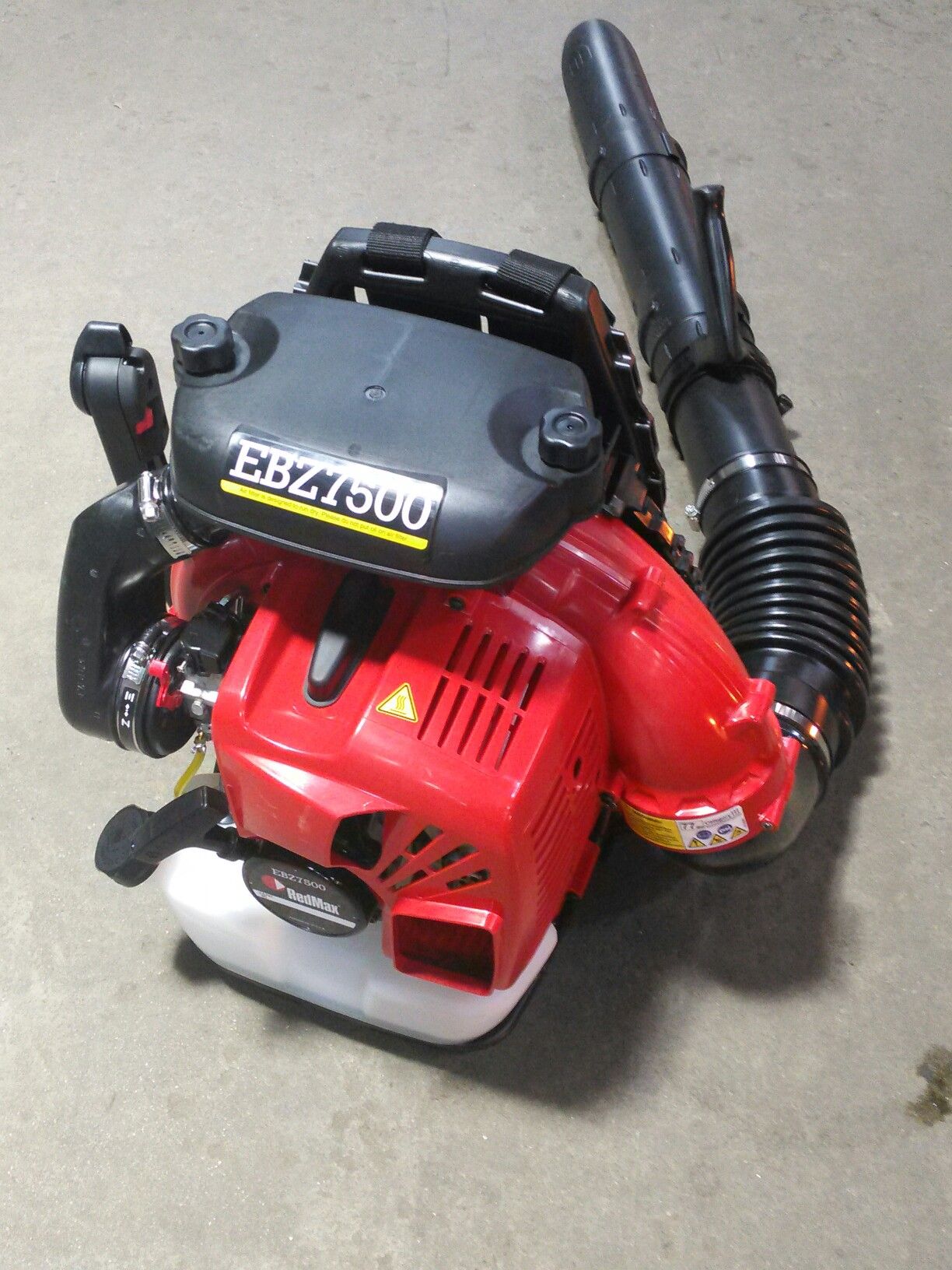 RedMax ebz7500 Commercial Backpack Blower