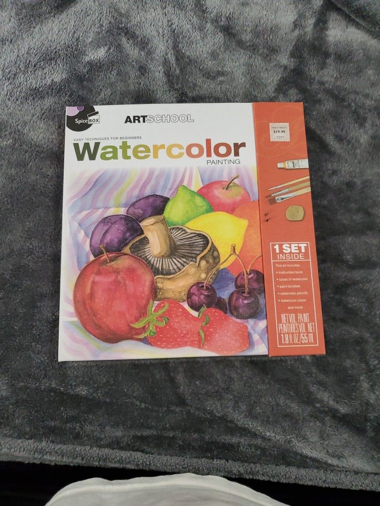 ARTSCHOOL Easy Technique For Beginners Watercolor Painting