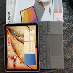 Apple IPad Air 11” ( M2 chip / 2024 Model) 512GB / 1TB with pen, Logitech keyboard & Accessories 