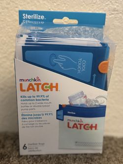 Munchkin Sterilizer Bags, 6 pack