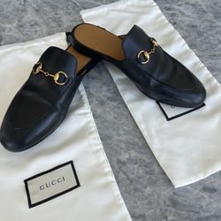 Gucci Black Slides/Mules - Woman