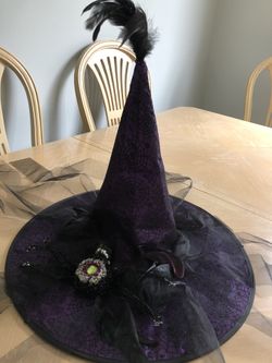 Halloween Witch Costume Hat
