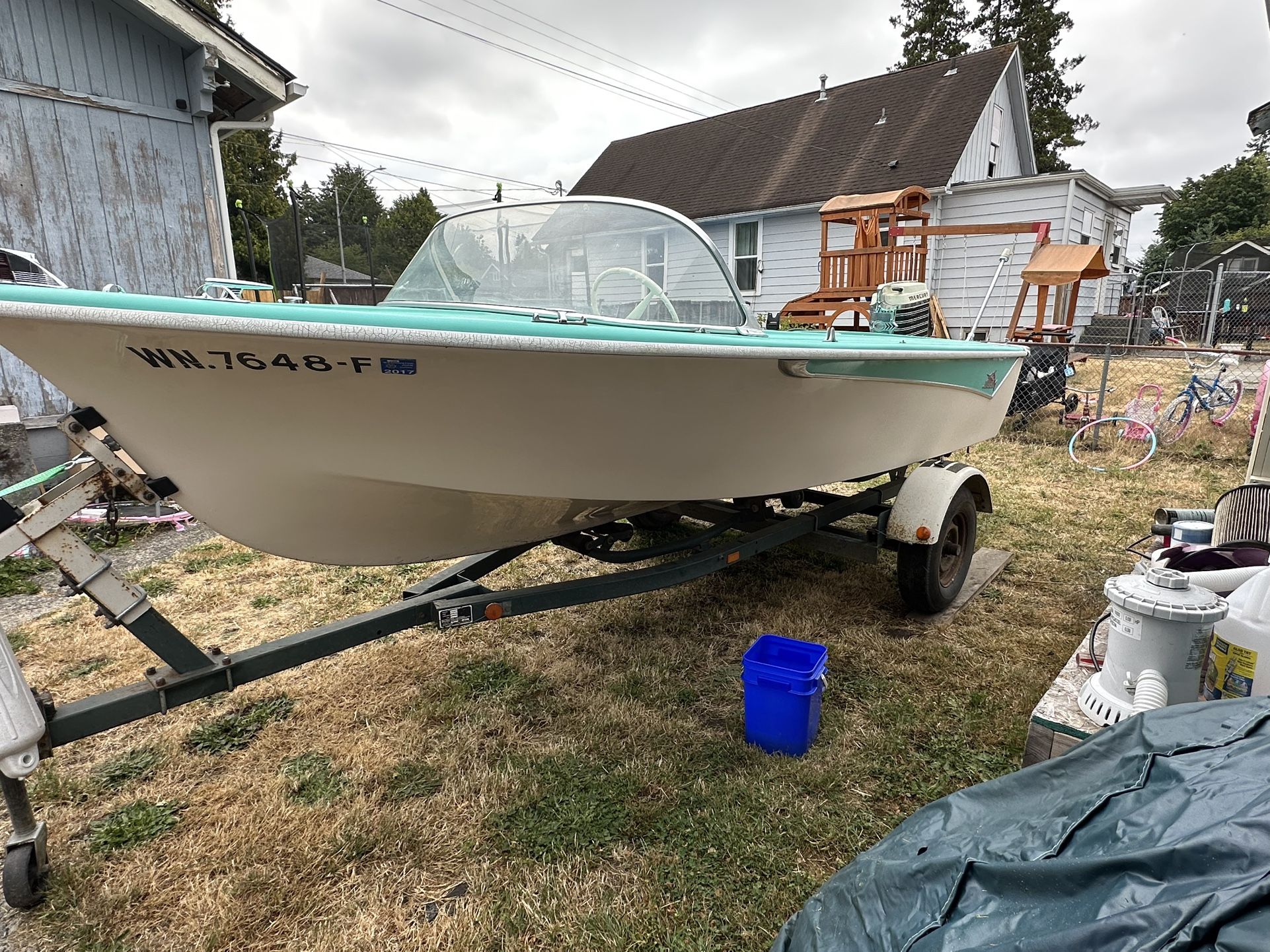 1960 Sabercraft Saratoga 17