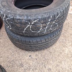2 MAVIS 235 70 16 TIRES GREAT SHAPE 