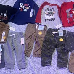 Boys Clothes Size 18 Months New Bundle