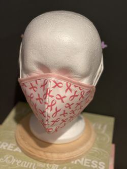 Breast Cancer Awareness face mask 💖