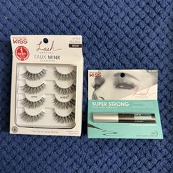 Kiss Lashes and Glue