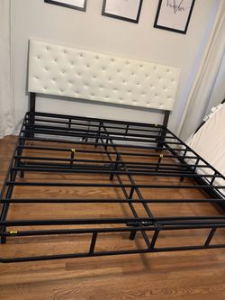 King headboard box spring