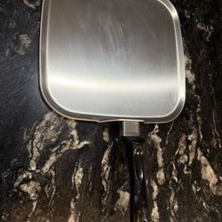 Americraft West Bend USA 11 Inch Square Stainless Steel Flat Griddle