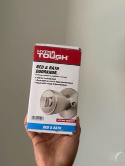 Hyper Tough Bed & Bath Doorknob
