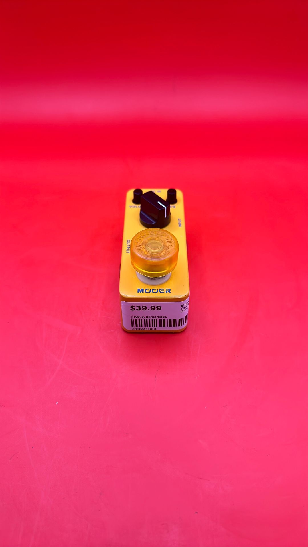 Mooer Yellow Comp Compressor Pedal