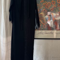 Boys Size L Black Robe And Belt Only $10