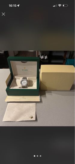 Rolex Stainless Steel Watch with Box