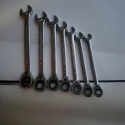 7 Piece Wrench Set