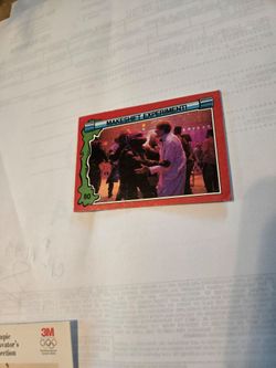 Collectible Teenage Mutant Ninja Turtles II The Secret of the Ooze Card