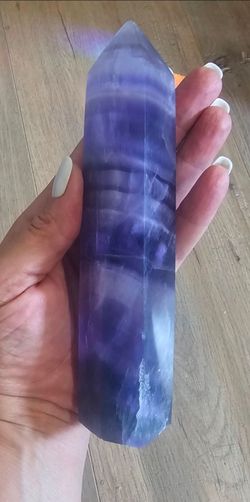 🔮 Crystals | Rare Violet Fluorite Tower 🔮