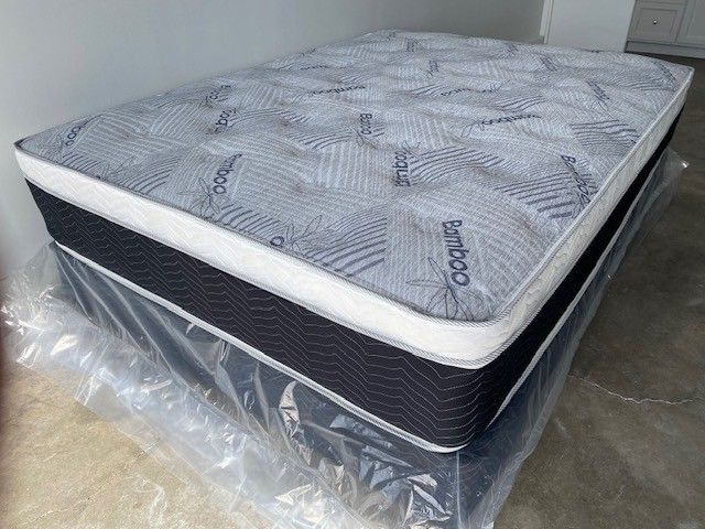 Full Euro Bamboo Orthopedic Mattress!!