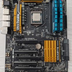 Motherboard CPU RAM Combo (i7-4790k, Gigabyte Z97x, 16GB RAM)