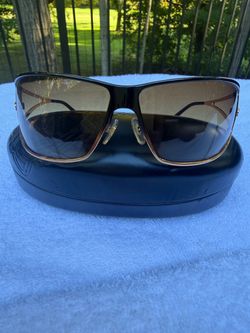 Vintage Versace MOD 2040 Y2K Sunglasses w/ Original Case