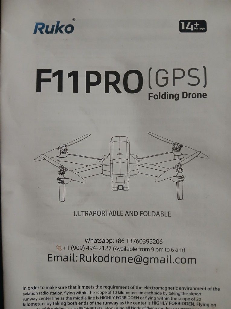 Drone Ruko F11 Pro