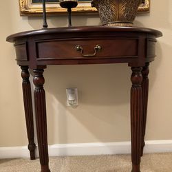 Wood Console Table 