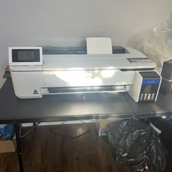 Sublimation Bundle, Epson f570, Pink heat press, Tumbler Heat press, Epson 16600 Printer