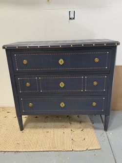 Accent Chest in Denim Blue finish