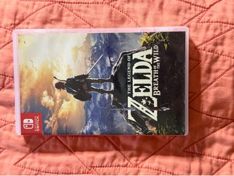 The legend of Zelda breath of the wild  Nintendo switch The legend of Zelda breath of the wind Nintendo switch