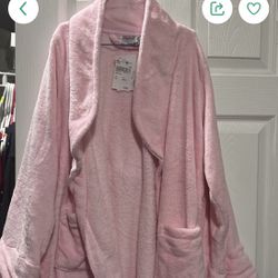 Pink Robe Nordstrom Rack Size Medium 