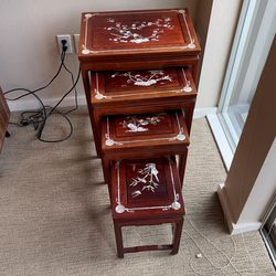 Mother Of Pearl 4 Seasons Table