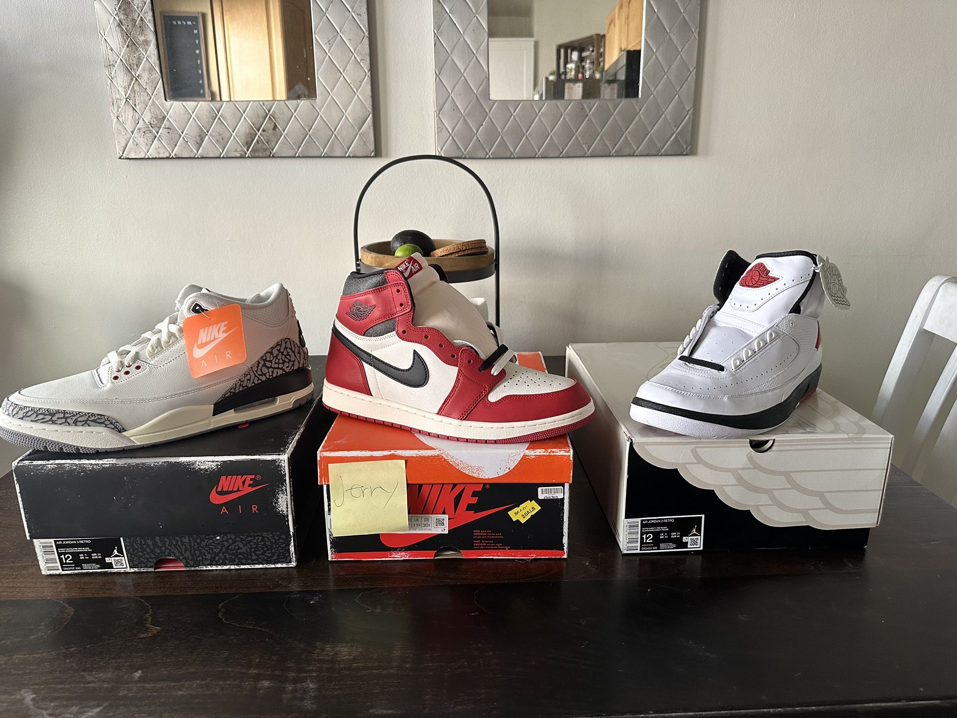 New Jordan’s For SALE