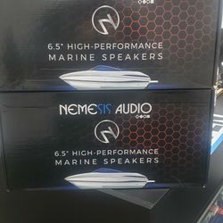Nemesis Audio 6.5 Marine Speakers 
