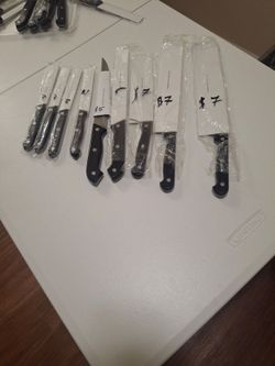 Knives.
