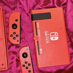 super mario limited edition switch - red