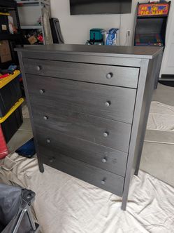 IKEA KOPPANG Chest of 5 drawers, black