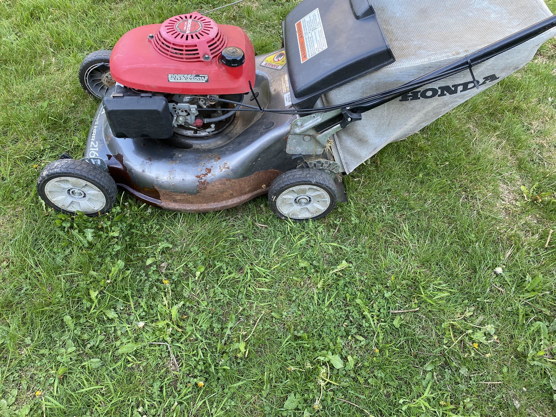 Honda Push Mower Not Self Propelled for Sale in Black Diamond, WA OfferUp