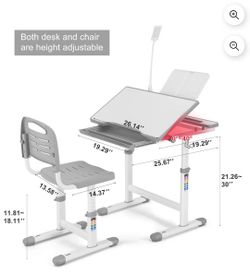 Escritorio Para Niños Adjustable Como Nueva